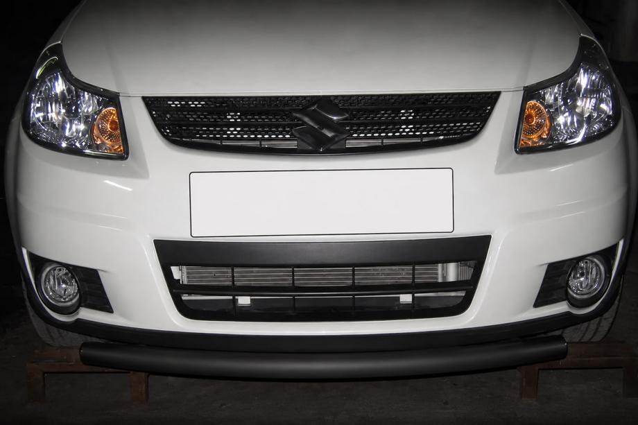 Suzuki SX4 2006–2013 Forreste beskyttelsesbøjle ST008 Black (rustfrit stål) Image