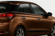 Hyundai I-20 2014–2020 Nedre rudelister (6 stk., rustfrit stål) foto 1
