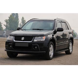 Forreste beskyttelsesbøjle ST008 Black (rustfrit stål) Suzuki Grand Vitara 2005–2017 foto 4