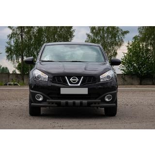 Frontbeskyttelsesbøjle ST009-15 Black (rustfri stål) Nissan Qashqai 2010–2014 foto 2