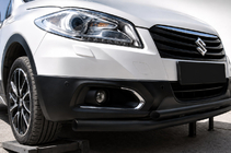 Suzuki SX4 S-Cross 2013–2016 Frontbøjle ST014 Black (rustfrit stål) foto 1