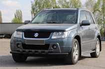 Suzuki Grand Vitara 2005–2017 Frontbøjle ST015 Black (rustfrit stål) foto 3