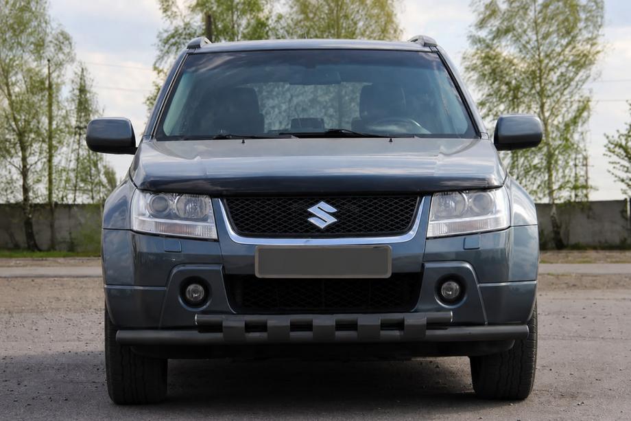 Suzuki Grand Vitara 2005–2017 Frontbøjle ST015 Black (rustfrit stål) Image