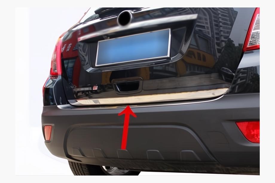 Opel Mokka 2012–2021 Bagagerumskantliste (rustfrit stål) Image