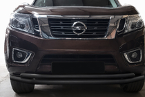 Nissan Navara/NP300 2016– Frontbøjle ST017 Black (rustfrit stål) foto 1