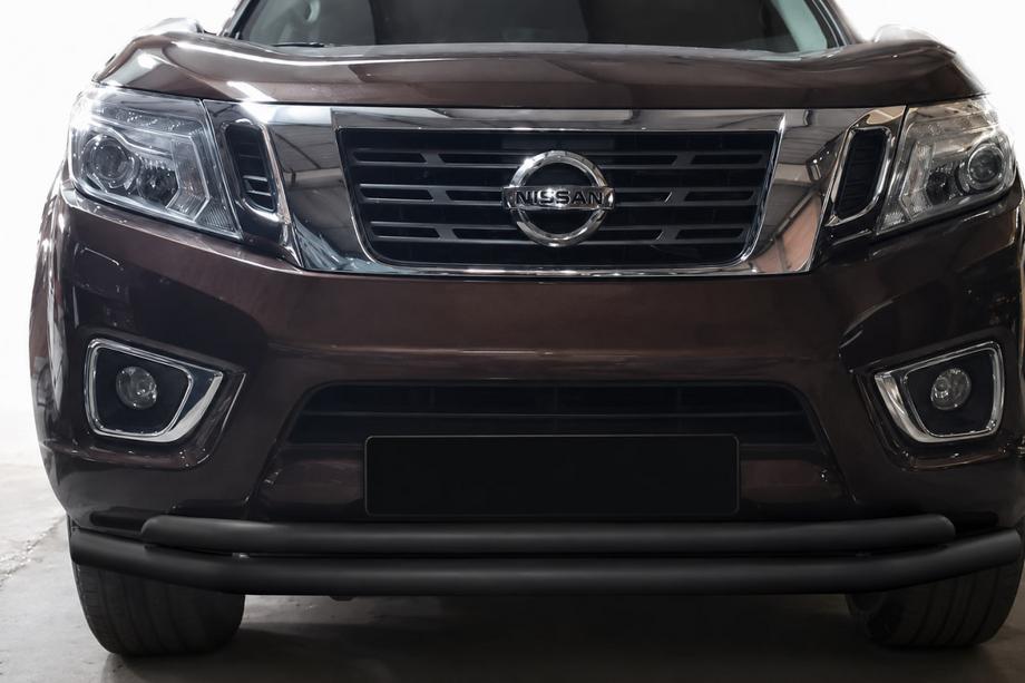 Nissan Navara/NP300 2016– Frontbøjle ST017 Black (rustfrit stål) Image