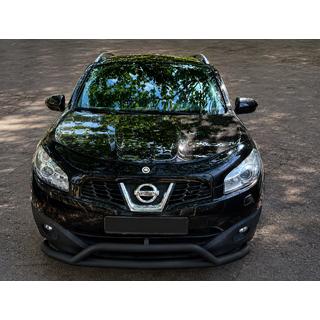 Frontbøjle Black (rustfrit stål) Nissan Qashqai 2007–2010