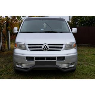 Frontbøjle Wave ST007 Black (rustfrit stål) Volkswagen T5 Transporter 2003–2010 foto 3