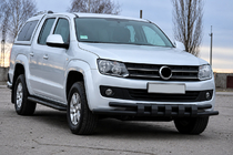 Volkswagen Amarok 2010–2022 Frontbøjle F3-08.7 Black (rustfri) foto 4
