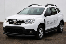 Dacia Duster 2018–2024 Frontbøjle F3-10 Black (rustfrit stål) foto 1