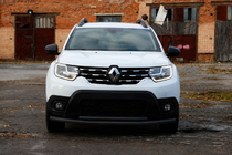 Dacia Duster 2018–2024 Frontbøjle F3-10 Black (rustfrit stål) foto 2