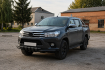 Toyota Hilux 2015– Frontbøjle F3-34 Black (rustfrit stål) foto 3