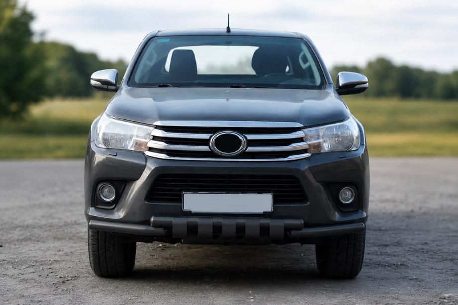Toyota Hilux 2015– Frontbøjle F3-34 Black (rustfrit stål) Image