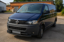 Volkswagen T5 2010–2015 Frontbøjle F3-42 Black (rustfrit stål) foto 2