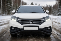 Honda CRV 2012–2016 Frontbøjle ST007 Black (rustfri stål) foto 1