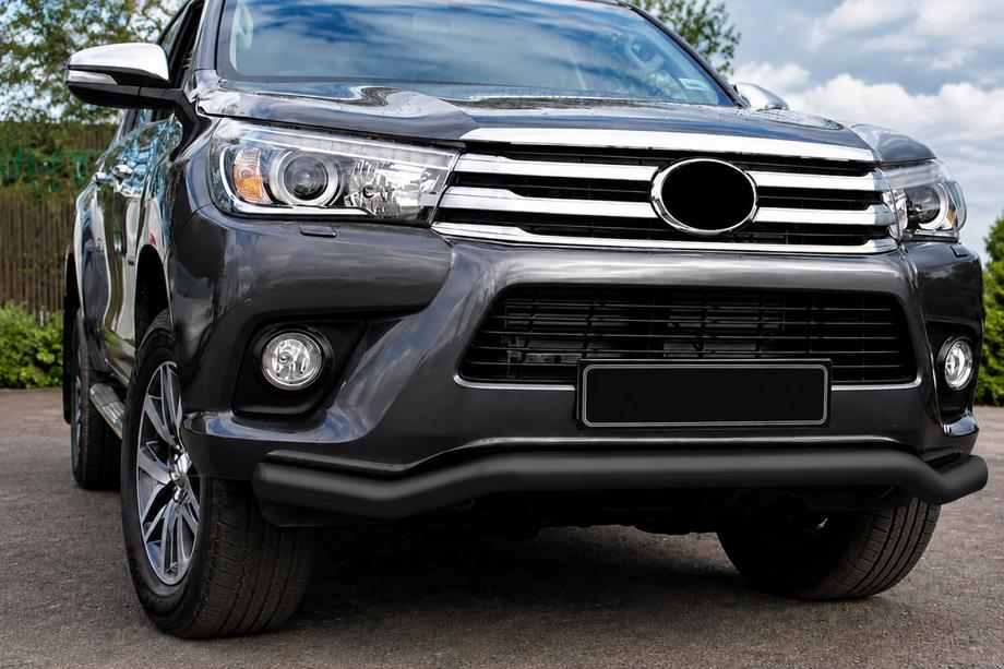 Toyota Hilux 2015– Frontbøjle ST007 Black (rustfrit stål) Foto 1