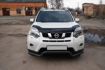 Nissan X-trail T31 2007–2014 Frontbøjle ST007 Black (rustfrit stål) foto 2