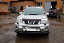 Nissan X-trail T30 2002–2007 Frontbøjle ST007 Black (rustfrit stål) foto 3