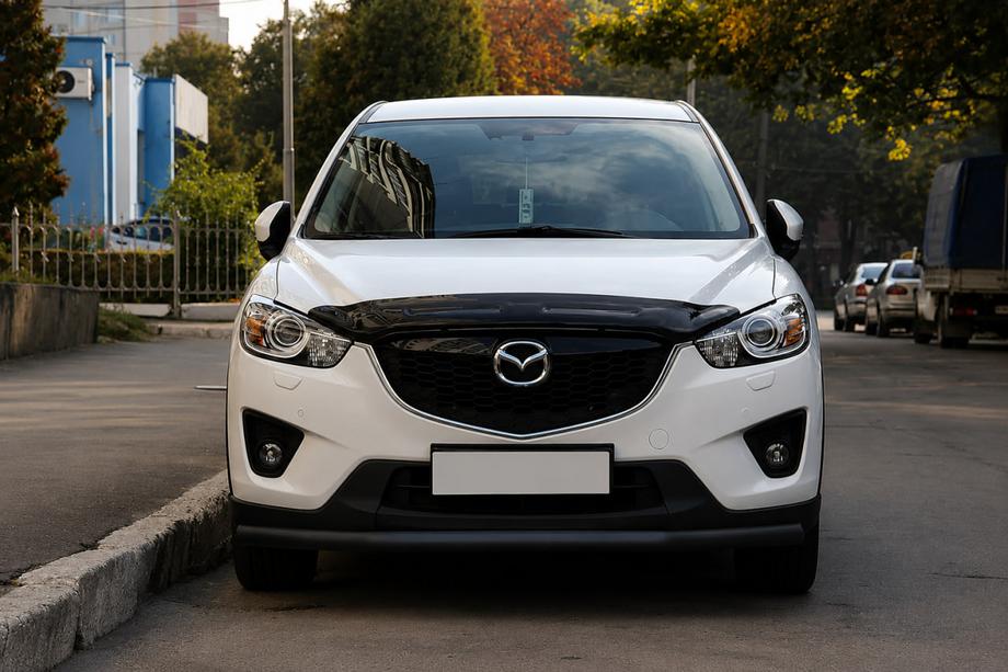 Mazda CX-5 2012–2017 Frontbøjle ST008 Black (rustfrit stål) Image