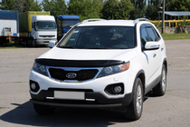 Kia Sorento II XM 2009–2014 Frontbøjle ST008 Black (2010-2013, rustfrit stål) foto 2