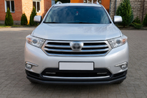Toyota Highlander 2008–2013 Frontbøjle ST008 Black (2010-2013, rustfrit stål) foto 2