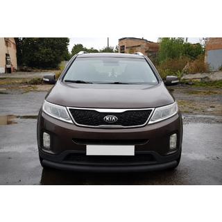 Frontbøjle ST008 Black (2013-2015, rustfrit stål) Kia Sorento II XM 2009–2014 foto 2