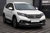 Honda CRV 2012–2016 Frontbøjle ST008 Black (rustfrit stål) foto 1