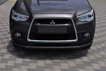 Mitsubishi ASX 2010–2023 Frontbøjle ST008 Black (rustfrit stål) foto 1