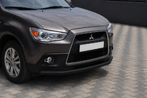 Mitsubishi ASX 2010–2023 Frontbøjle ST008 Black (rustfrit stål) foto 2
