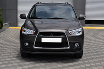 Mitsubishi ASX 2010–2023 Frontbøjle ST008 Black (rustfrit stål) foto 3