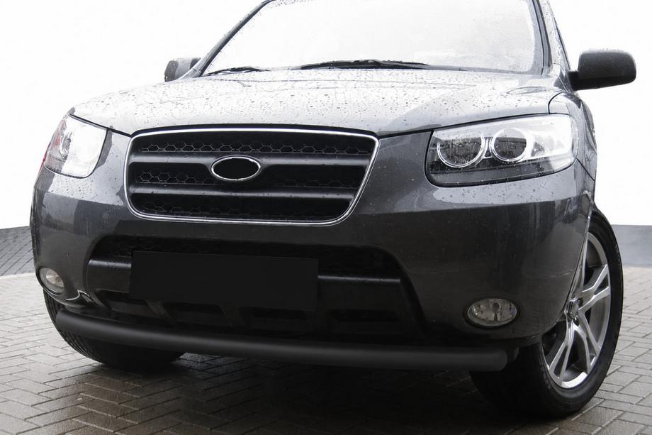 Hyundai Santa Fe 2 2006–2012 Frontbøjle ST008 Black (rustfrit stål) Image