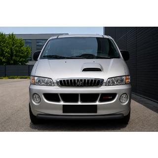 Frontbøjle ST008 Black (rustfrit stål) Hyundai H200, H1, Starex 1998–2007