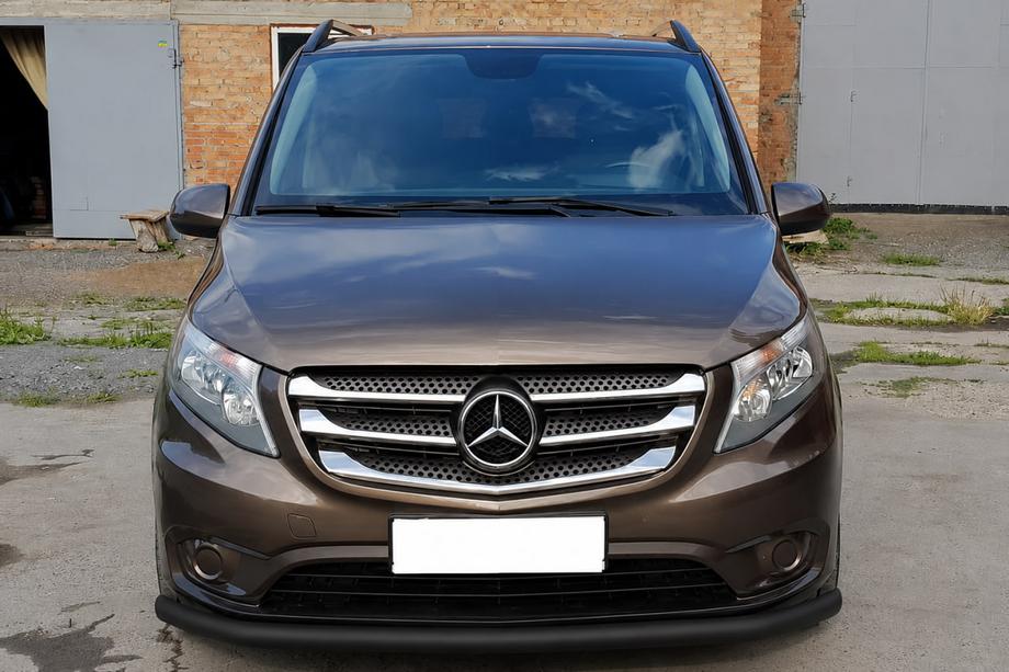 Mercedes Vito/V-klasse W447 2014– Frontbøjle ST008 Black (rustfrit stål) Image