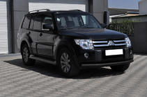 Mitsubishi Pajero Wagon IV 2006–2021 Frontbøjle ST008 Black (rustfrit stål) foto 3