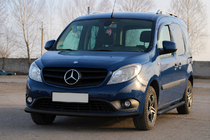 Mercedes Citan 2013–2021 Frontbøjle ST008 Black (rustfrit stål) foto 2