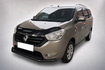 Renault Lodgy 2013–2022 Frontbøjle ST008 Black (rustfrit stål) foto 3
