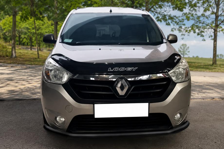Dacia Lodgy 2012–2022 Frontbøjle ST008 Black (rustfrit stål) Foto 1