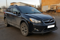 Subaru XV 2011–2017 Frontbøjle ST008 Black (rustfrit stål) foto 2