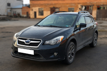 Subaru XV 2011–2017 Frontbøjle ST008 Black (rustfrit stål) foto 3