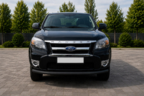 Ford Ranger 2007–2011 Frontbøjle ST008 Black (rustfrit stål) foto 2