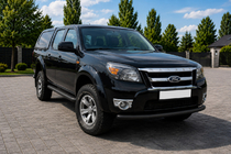 Ford Ranger 2007–2011 Frontbøjle ST008 Black (rustfrit stål) foto 3