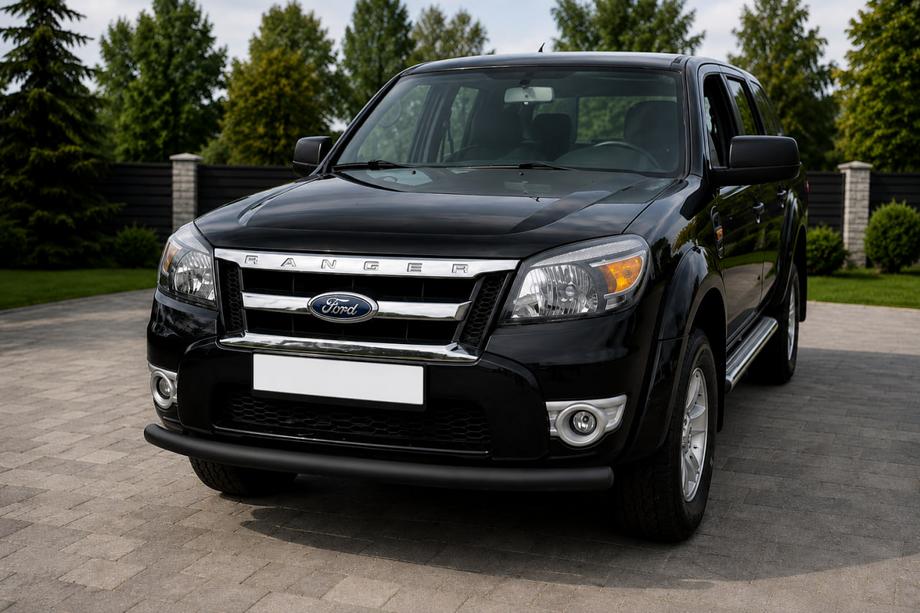 Ford Ranger 2007–2011 Frontbøjle ST008 Black (rustfrit stål) Image