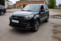 Chery Tiggo 3 2005– Frontbøjle ST008 Black (rustfrit stål) foto 2