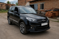 Chery Tiggo 3 2005– Frontbøjle ST008 Black (rustfrit stål) foto 3