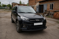 Chery Tiggo 3 2005– Frontbøjle ST008 Black (rustfrit stål) foto 4