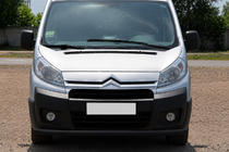 Citroen Jumpy 2007–2017 Frontbøjle ST008 Black (rustfrit stål) foto 1