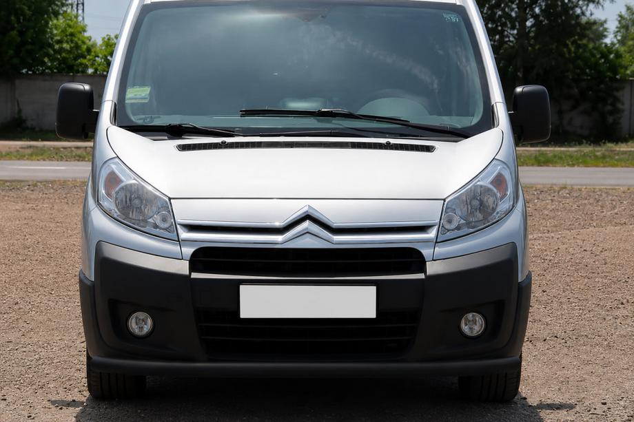 Citroen Jumpy 2007–2017 Frontbøjle ST008 Black (rustfrit stål) Image