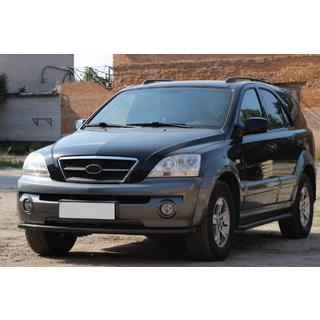 Frontbøjle ST008 Black (rustfrit stål) Kia Sorento I BL 2002–2009 foto 1