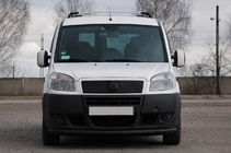 Fiat Doblo I 2001–2005 Frontbøjle ST008 Black (rustfrit stål) foto 2