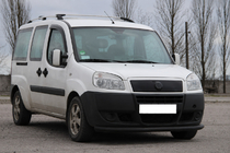 Fiat Doblo I 2001–2005 Frontbøjle ST008 Black (rustfrit stål) foto 3